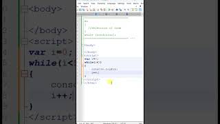 Example of while loop in JavaScript | Tech Tutorial | Praveen Kumar