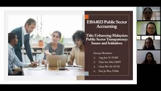 EBA4023 Public Sector Accounting Assignment Presentation