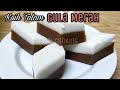 Kuih TALAM GULA MERAH yang Lembut, Manis dan Lemak