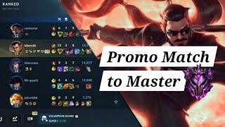 XIN ZHAO TO MASTER ‼️💪 ft. hibernate ahri