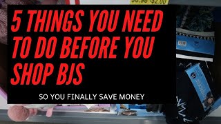 5 Things To Do Before You Shop at BJs to Save Money