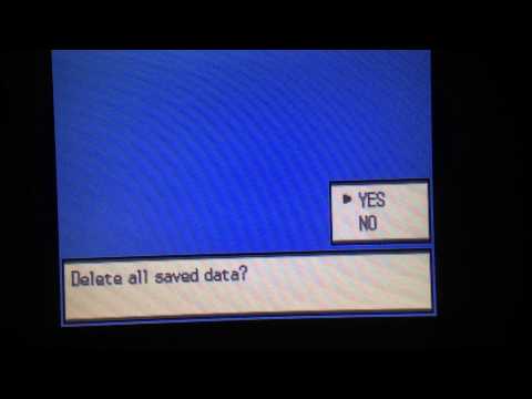 How to start a new game in Pokemon (Gen 4-5) How to start a new game in Pokemon (Gen 4-5)