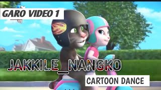 GARO CARTOON VIDEO // JAKKILE NANGKO // CARTOON DANCE