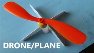 WORLD NOVELTY Single rotor hybrid DRONE / plane