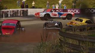 Wreckfest Career Mode, High Difficulty And Realistic Damage on, How Hard Could It Be?