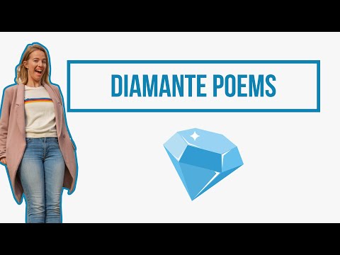 What are the types of diamante poem?