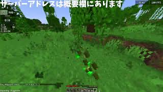 【参加型】サバイバル配信します！誰でも参加OK！！サーバーアドレスは概要欄　【マインクラフト】マイクラ/まいくら