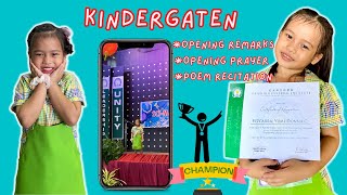 Kindergarten Culminating Activity | Delivering a Speech for the First Time??? 😱