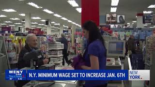 N.Y. minimum wage set to increase on Jan. 1st