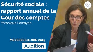 Sécurité sociale : rapport annuel de la Cour des comptes