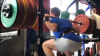 Squat Everyday: Day 40 - Should you squat when you are sore (180kg Back Squat)