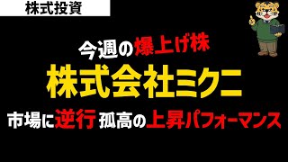 【株式投資】今週の参考銘柄：(株)ミクニ～インドも獲ったどぉー～【投資】【初心者向け】