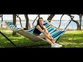 SUPERJARE Hammock with Stand, 2 Person Outdoor Hammock