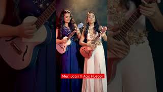 Meri Jaan x Aao Huzoor | Crossover | Antara, Ankita | Gangubai | Asha Ji | Neeti Mohan #NandySisters