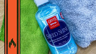 Griot's Garage Speed Shine - Putting the \