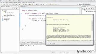 3-5. Using the Java API documentation. java essential training