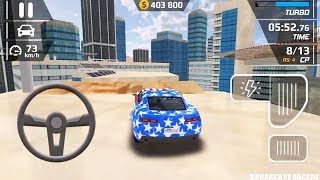 Smash Hit American Car Driving with American Number Stunt Ramp Simulator - Android GamePlay 3D