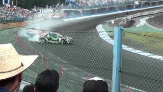 2013 D1GP エビスサーキット　齋藤大吾vs織戸学 最終エビス追走