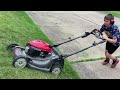 cutting grass first video in over two months ￼