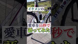 【DEROSA】イケメンの愛車を語ってみた　#shorts #ロードバイク #derosa