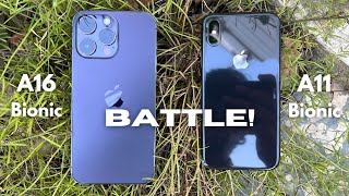 iPhone 14 Pro Max vs iPhone X - Which One Resigns Supreme? (SPEED TEST)