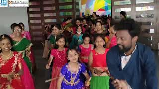 Sr prime cambridge international school Bathukamma celebrations Battupally warangal 9.25.2022