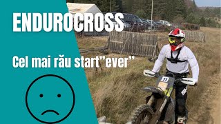 ENDURO-CROSS ZARNESTI | Start ca la motocross - NU MAI VREAU | Am terminat pe podium 🏆