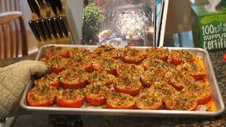 Provençal Tomatoes- Nat's EZ Cuisine