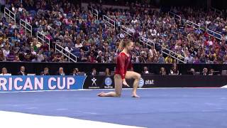 Brenna Dowell - Floor Exercise - 2014 AT\u0026T American Cup