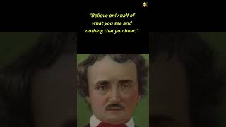 Edgar Allan Poe inspirational quotes #Shorts