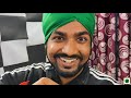 24 hour punjabi frozen food challenge veggie paaji pagri look