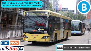 CDC Hillsbus: Volvo B7RLE EEV (Voith) / Custom Coaches CB60 Evo II, m/o 9964