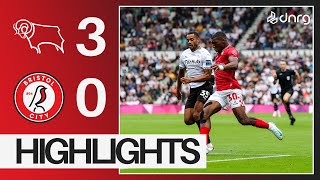 Derby County 3-0 Bristol City | Highlights