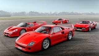 Ferrari Enzo, F40, F50 \u0026 288 GTO | Top Gear