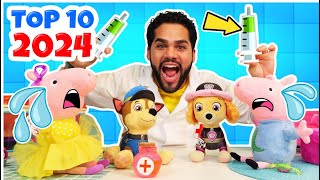 Doutor de Brinquedos Ensina: Análise de Sangue com Heróis da Patrulha Canina e Peppa Pig.