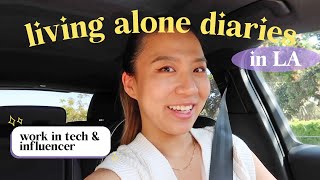 spend my day off with me, truth about meeting influencers | living alone in LA