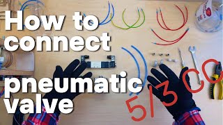 How to Wire a Pneumatic Valve with Dual Push Buttons – Step-by-Step Guide #pneumatics