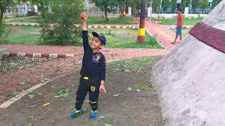 Youngest little cricketer aarush Jain catching video #10