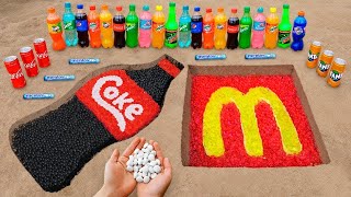 Coca-Cola & McDonald's Underground with Mentos, Orbeez and Popular Sodas