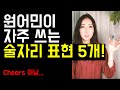 미국인들이 자주 쓰는 술자리 표현 5개! (설마.. cheers, drunk만 아시나요.. ㅠㅠ?)