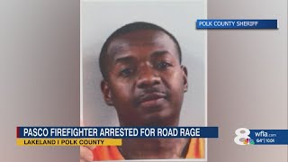 Pasco fighter arrested for flashing gun during road rage incident in Polk County