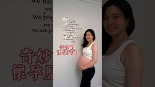 奇妙的孕期紀錄｜Judy美國日記 #懷孕 #孕期紀錄 #懷孕日記