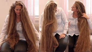 RealRapunzels | Siri's Hair Chair (part 1) (preview)