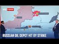 Ukraine launches drone strikes on Russian oil facilities | Ukraine war