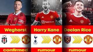 Man United TRANSFERS Winter 2023 - Kane, Kudus, Kolo Muani, Thuram