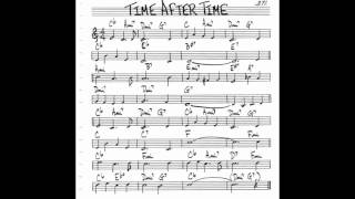 Time After Time  Play along - Backing track (C  key score violin/guitar/piano)