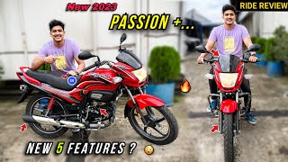 Finally 😱 Hero Passion Plus E20 New Model 2023 RIDE REVIEW - New Features & Price | Passion Plus