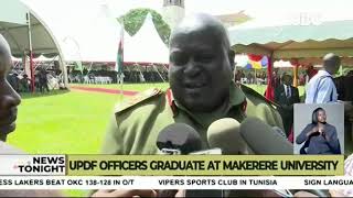 UPDF Officers graduate at Makerere University