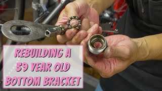 Rebuild a 39 Year Old Bike Bottom Bracket... The Results Will Surprise You!