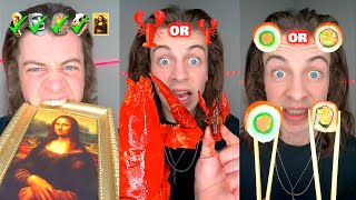 The Best Luke Did That Insane Spice Challenges & Mukbangs of 2025 You Can`t Miss✔